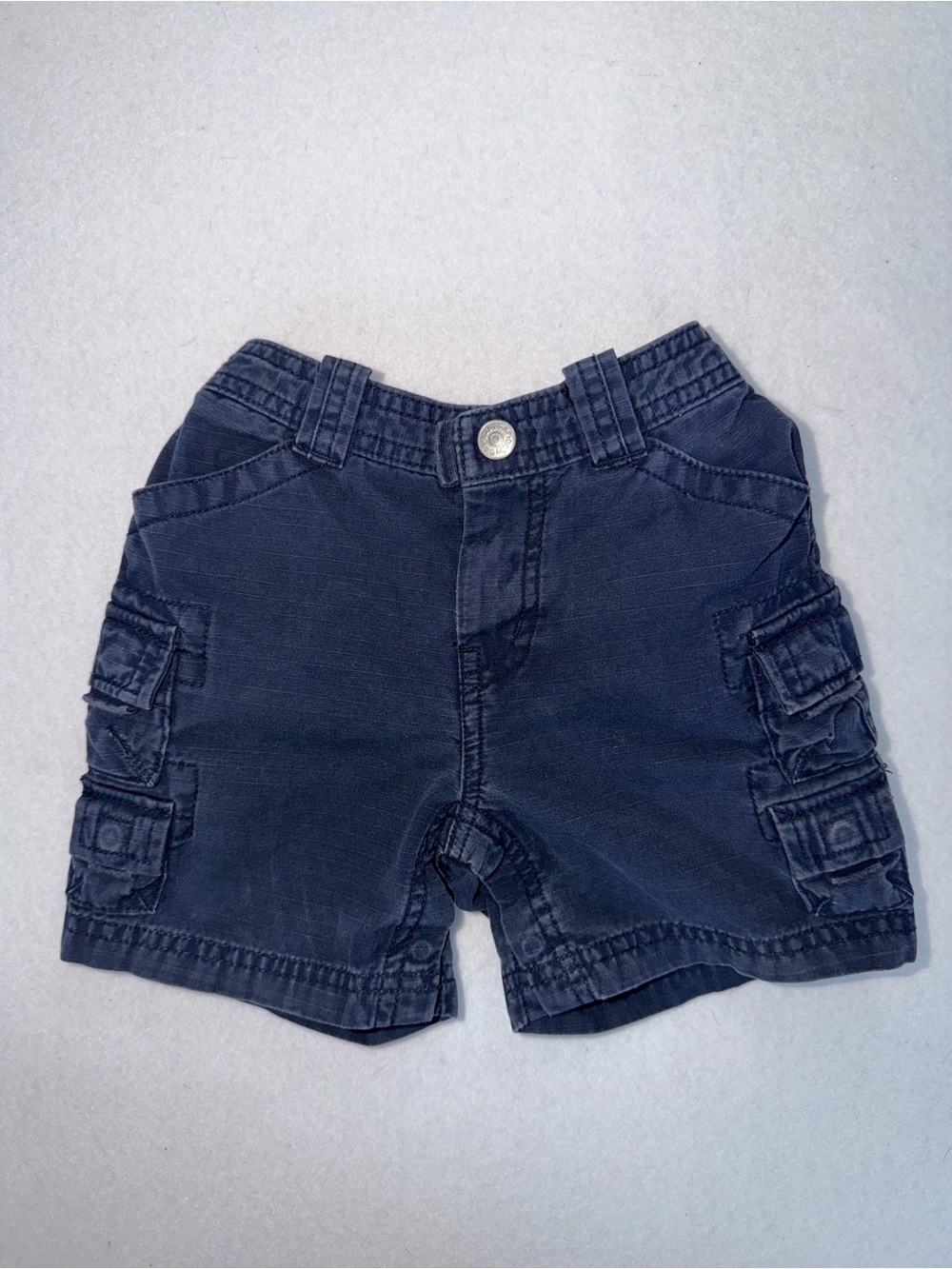 Y2K Gap Infant Cargo Shorts — Navy